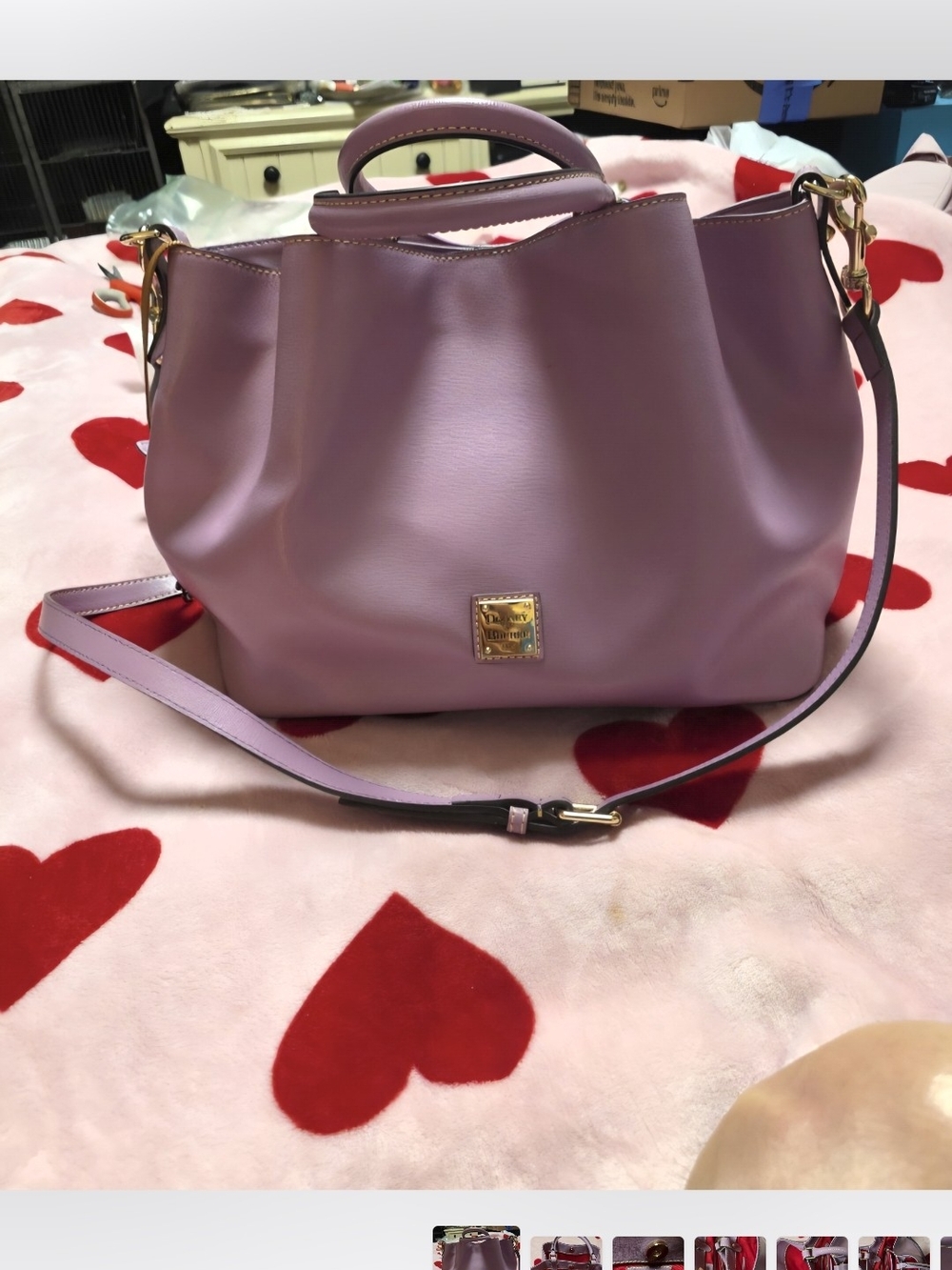 Dooney And Bourke Large  Leather Luca Barlowe